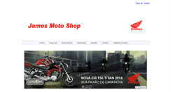 Desktop Screenshot of jamesmotoshop.com.br